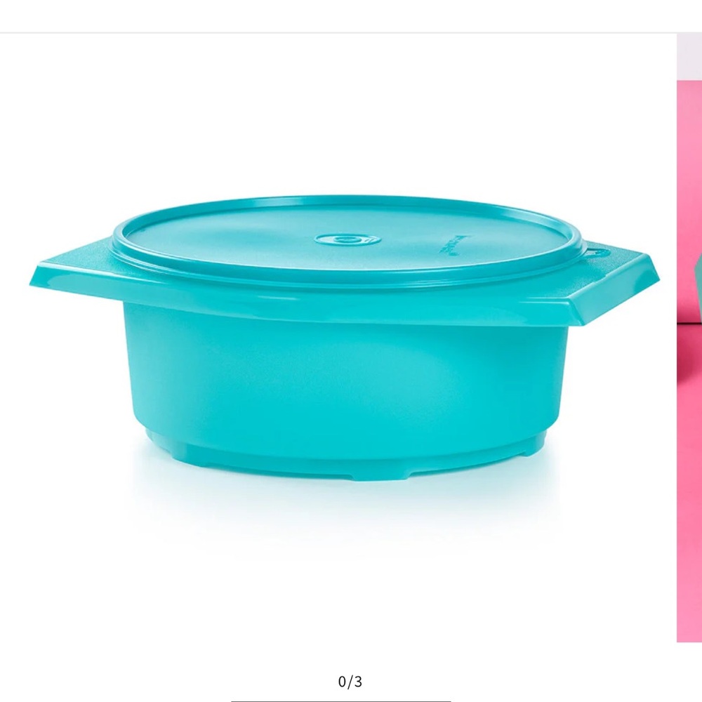 NEW TUPPERWARE LARGE TORTILLA KEEPER (CARIBBEAN SEA) - Picture 4 of 4